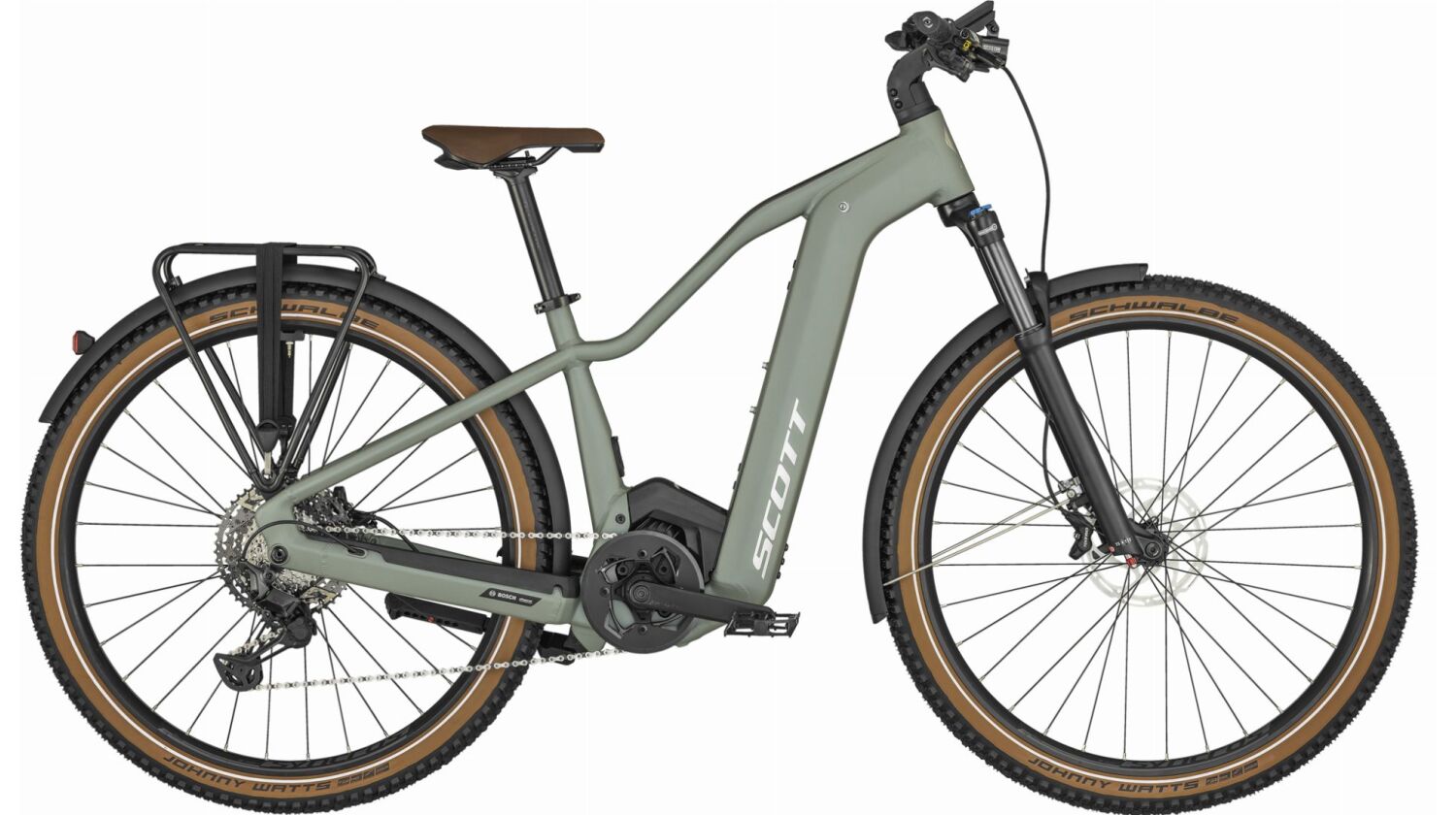 Scott Axis eRIDE 10 Lady 750 Wh E-Bike Diamant 29" Highland Green