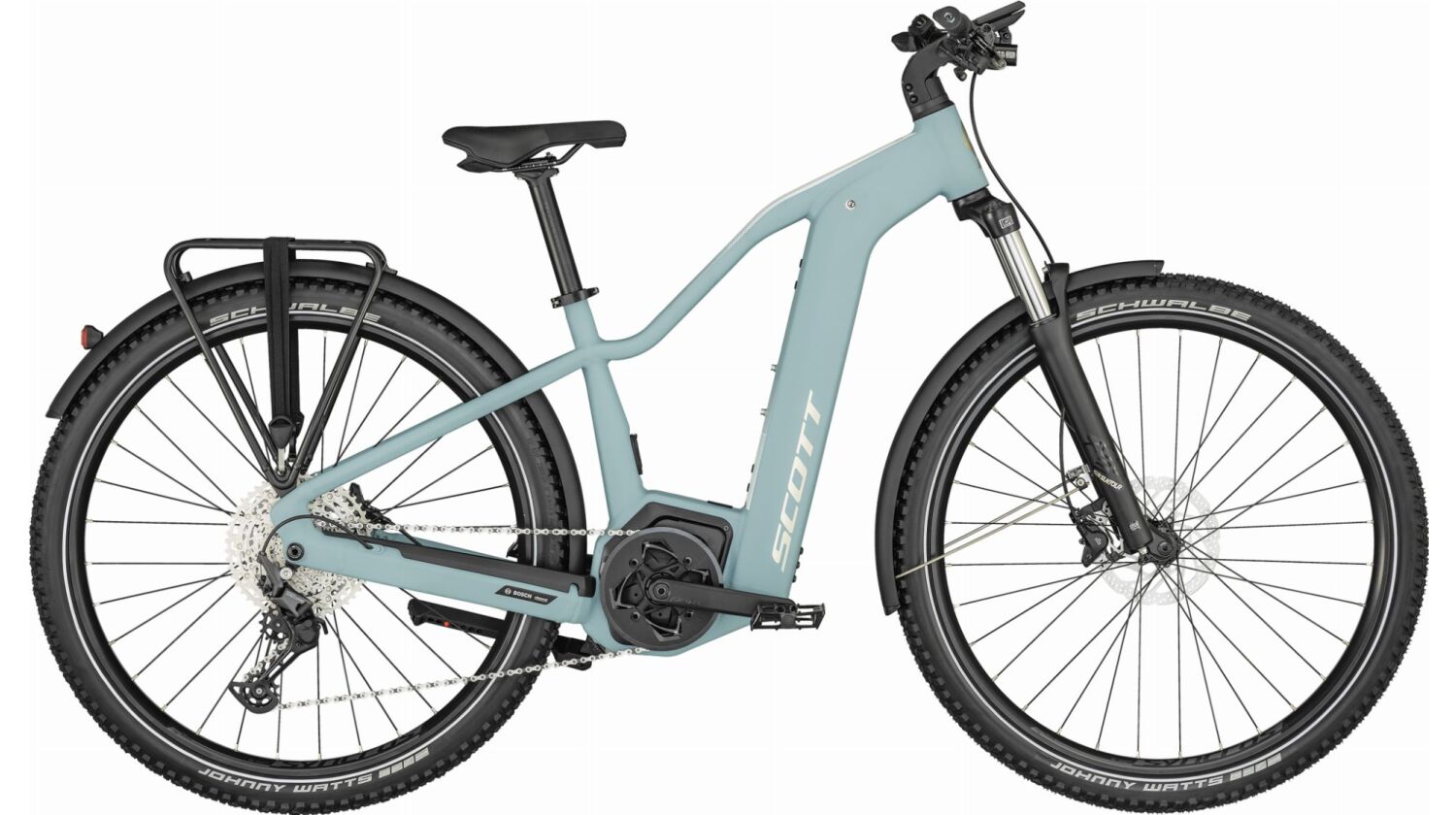 Scott Axis eRIDE 30 Lady 500 Wh E-Bike Diamant 29" Muted Blue