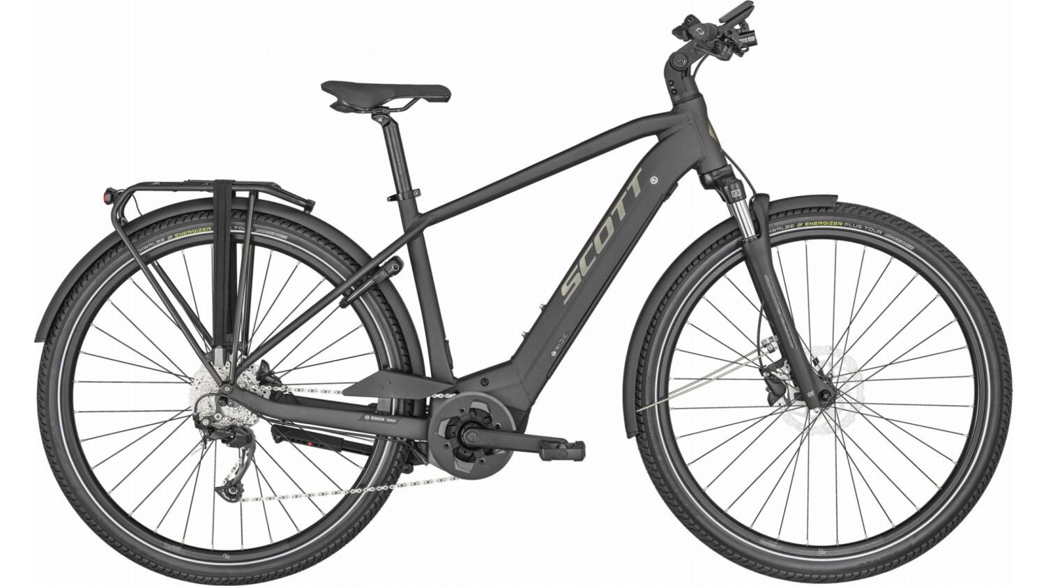 Scott Sub Tour eRIDE 20 500 Wh E-Bike Diamant 28" Dark Anodized Grey