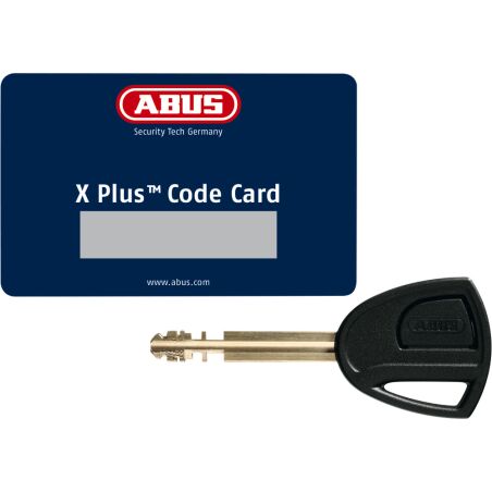 Abus Bordo Granit X-Plus 6500K/120 SH Faltschloss schwarz