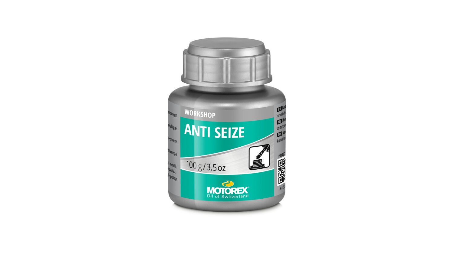 Motorex Montagepaste Schmiermittel "Anti Seize", Dose 100g mit Pinsel