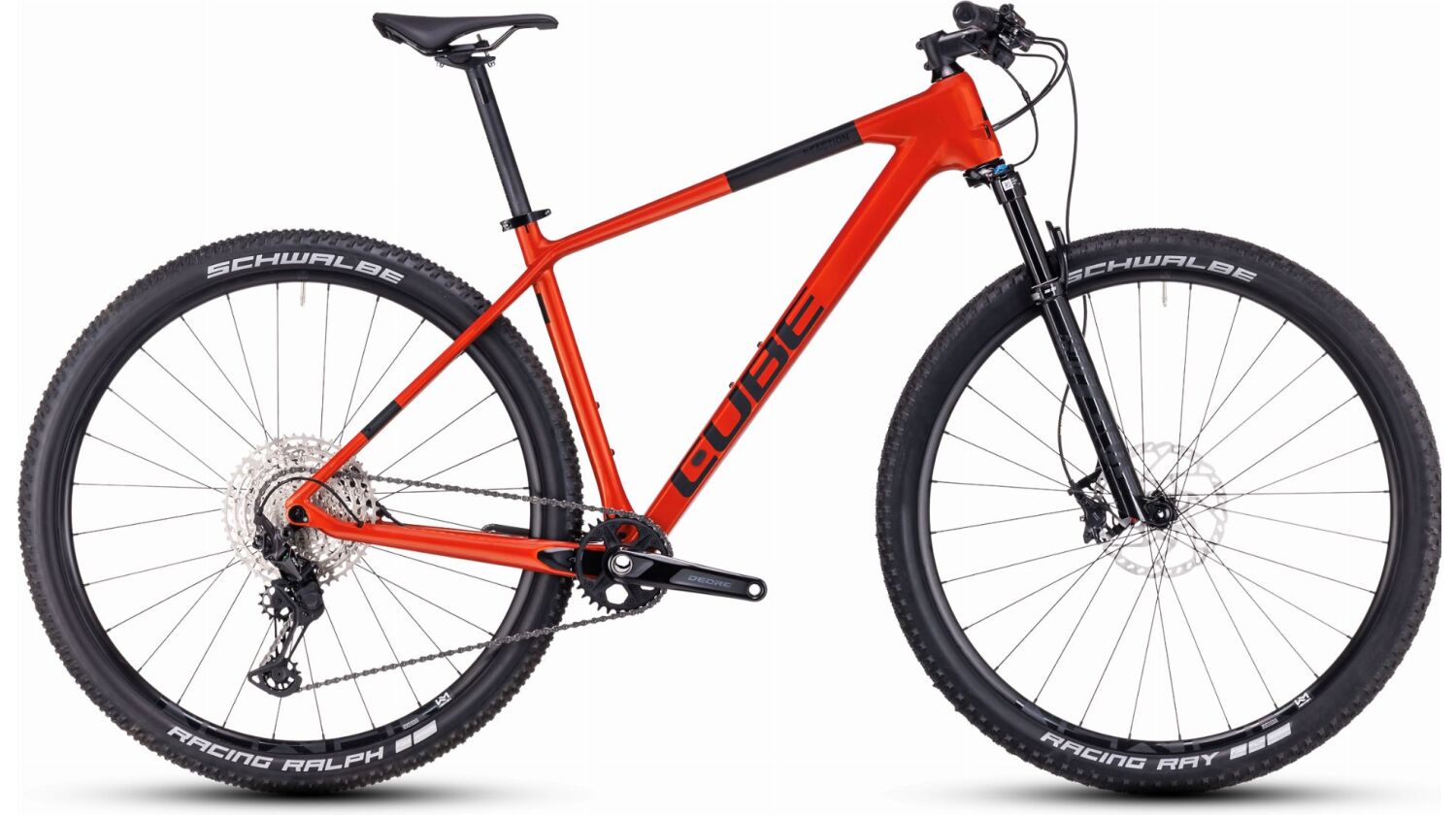 Cube Reaction C:62 Race MTB-Hardtail Diamant 29" fireorange´n´black