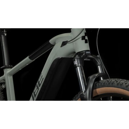 Cube Reaction Hybrid Performance 500 Wh E-Bike Hardtail Diamant swampgrey&acute;n&acute;black