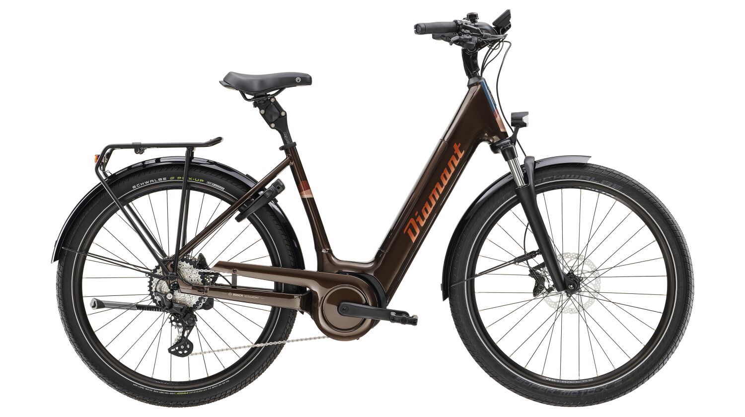 Diamant Mandara 160 Gen 3 545 Wh E-Bike Wave 27,5" berninabraun metallic
