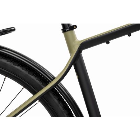 Ghost Asket Essential EQ Gravelbike Diamant 28&quot; black/light kaki matt