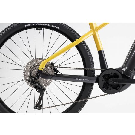 Ghost E-Teru Advanced 750 Wh E-Bike Hardtail Diamant met. anthracite/met. gold yellow - glossy