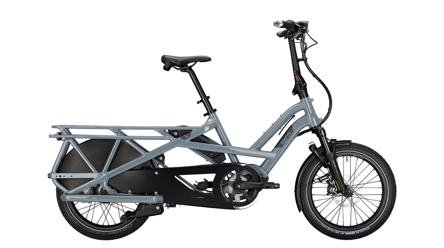 Tern GSD S00 500 Wh E-Lastenrad Kompakt 20" gloss blue grey one size