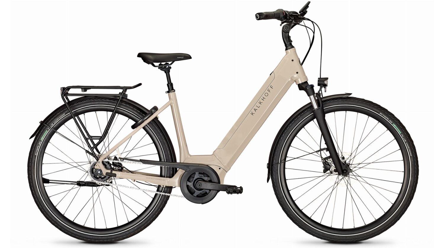 Kalkhoff Image 3.B Advance R 500 Wh E-Bike Wave 28" milkbrown glossy