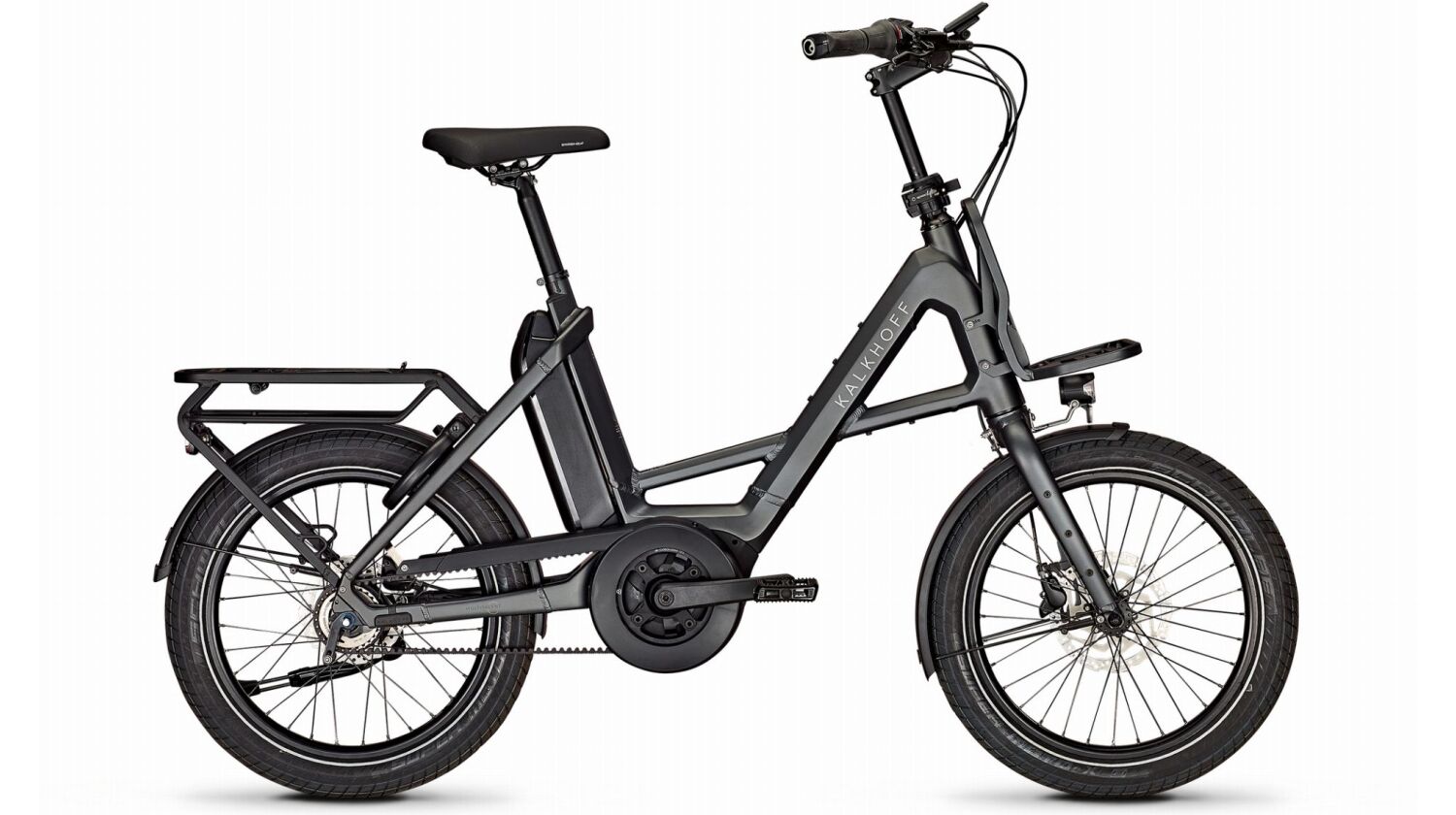 Kalkhoff Image C.B Advance+ R 545 Wh E-Kompaktrad 20" diamondblack matt XS/48