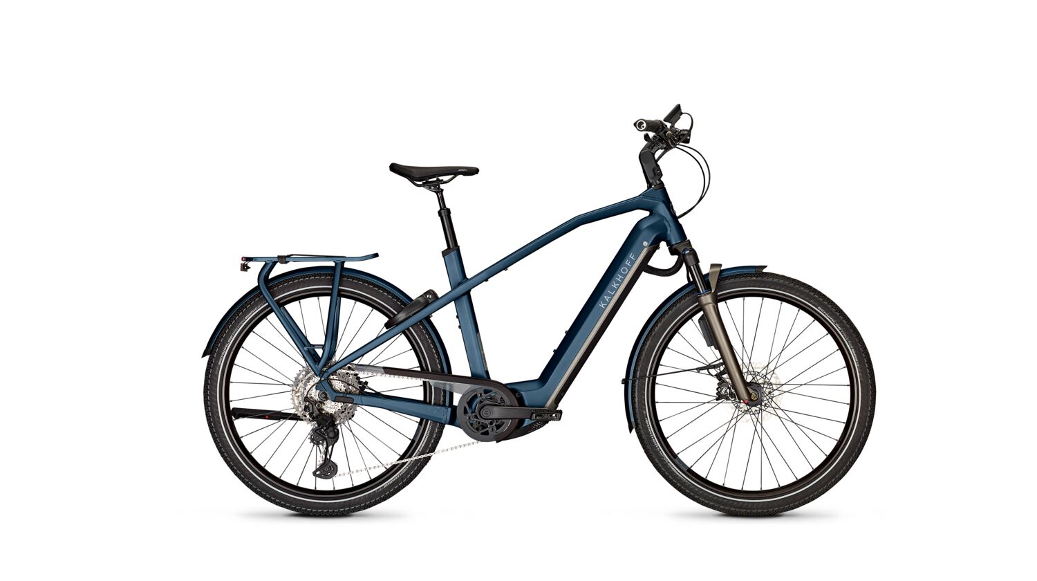 Kalkhoff Endeavour 7.B Advance+ ABS 750 Wh E-Bike Diamant 27,5" sydneyblue matt