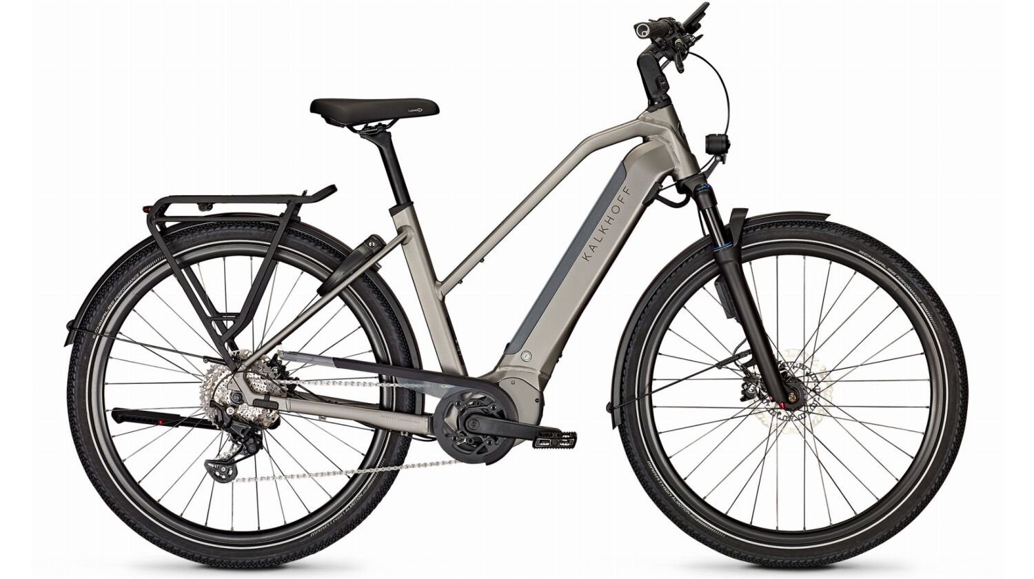 Kalkhoff Endeavour 5.B Advance+ ABS 625 Wh E-Bike Trapez 28" jetgrey matt