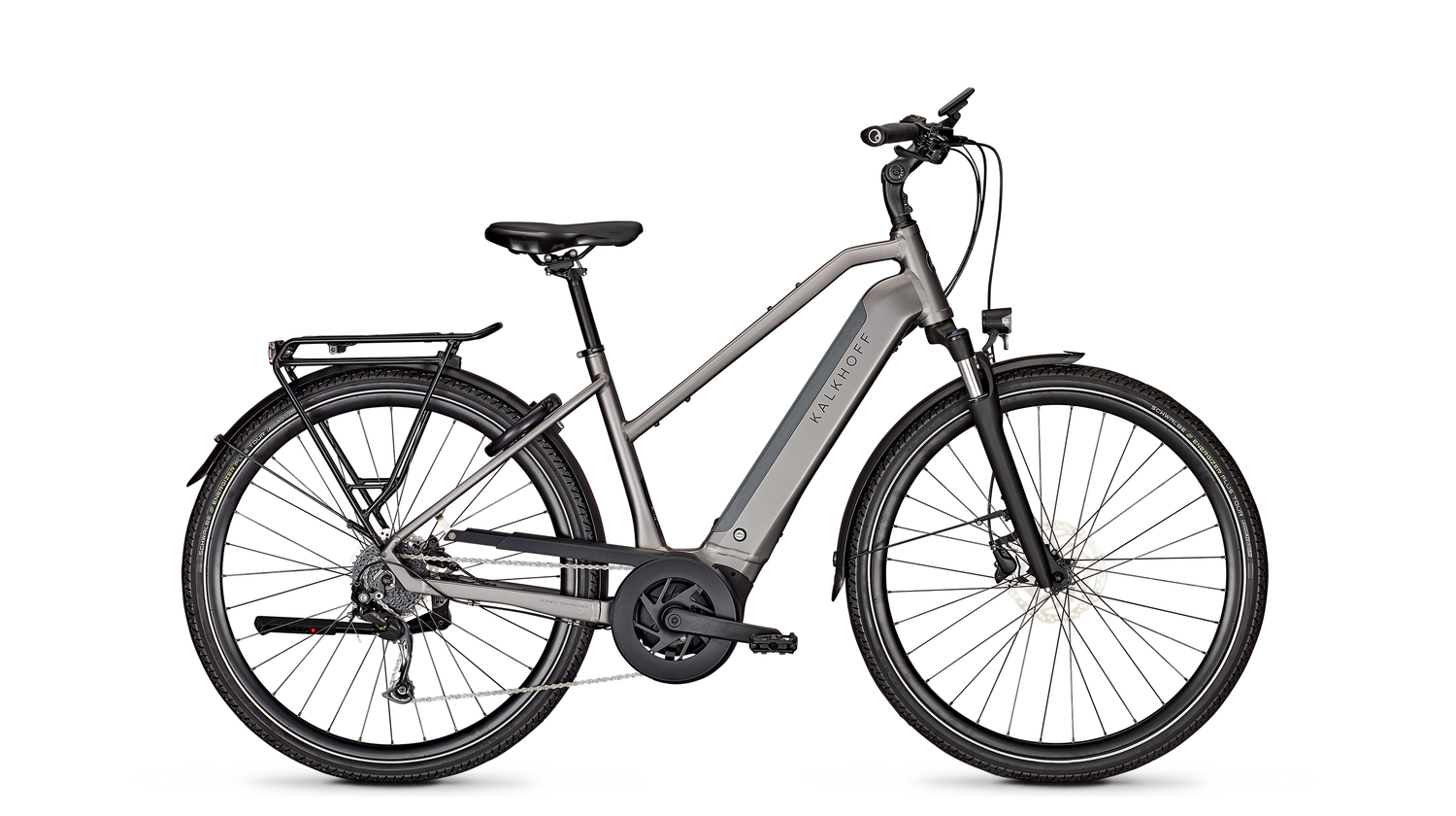 Kalkhoff Endeavour 3.B Move 625 Wh E-Bike Trapez 28" jetgrey matt