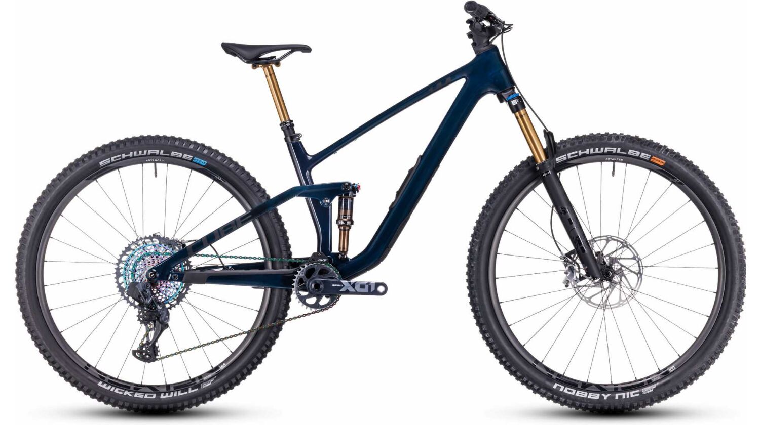 Cube Stereo One44 C:68X SLT MTB-Fully 29" liquidblue´n´black