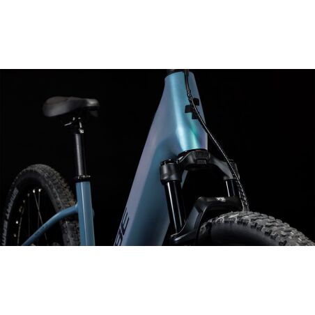 Cube Reaction Hybrid ABS 750 Wh E-Bike Hardtail Easy Entry 27,5&quot; smaragdgrey&acute;n&acute;blue