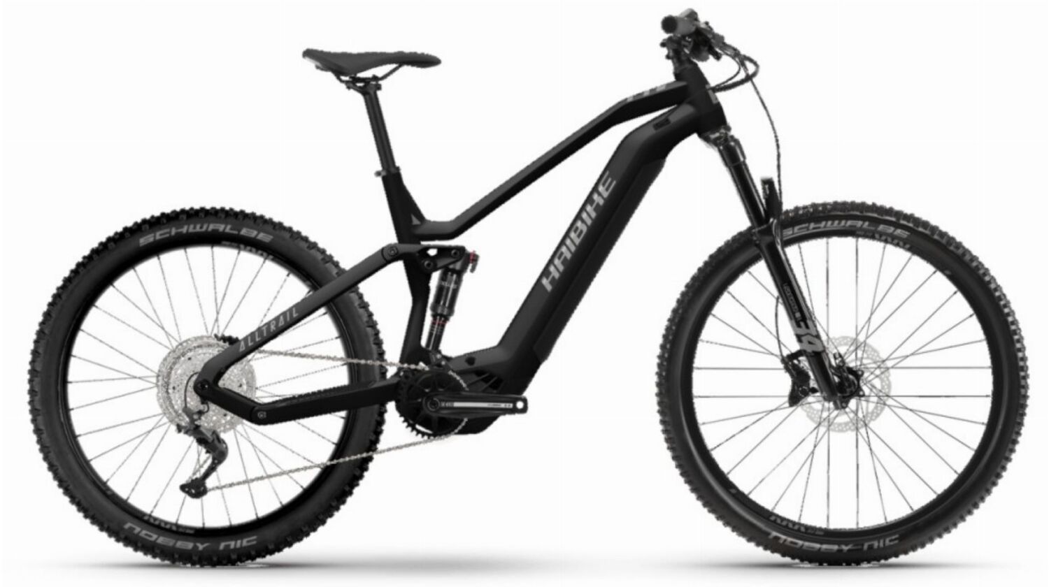 Haibike AllTrail 3 720 Wh E-Bike Fully 29"/27,5" black/titan - matt