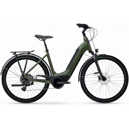 Winora Tria 10 500 Wh E-Bike Wave 28" mossgreen matt