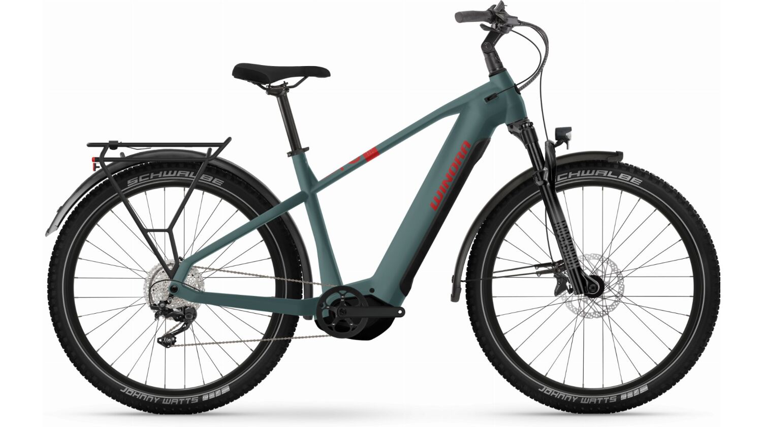 Winora Yucatan X12 720 Wh E-Bike Diamant 27,5" metallic stone blue matte