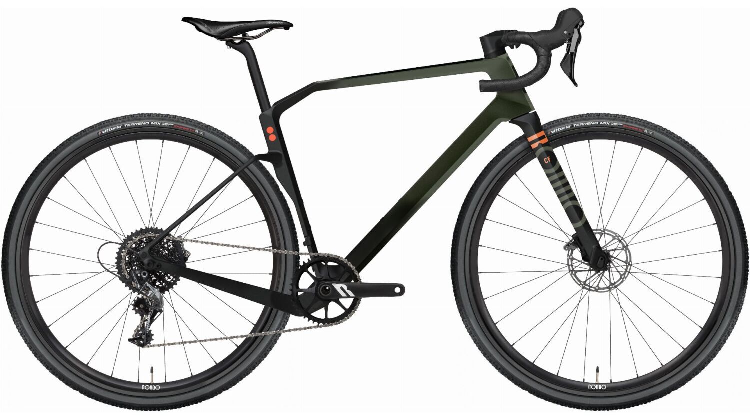 Rondo MYLC CF2 Gravel Plus Diamant 28" green/black