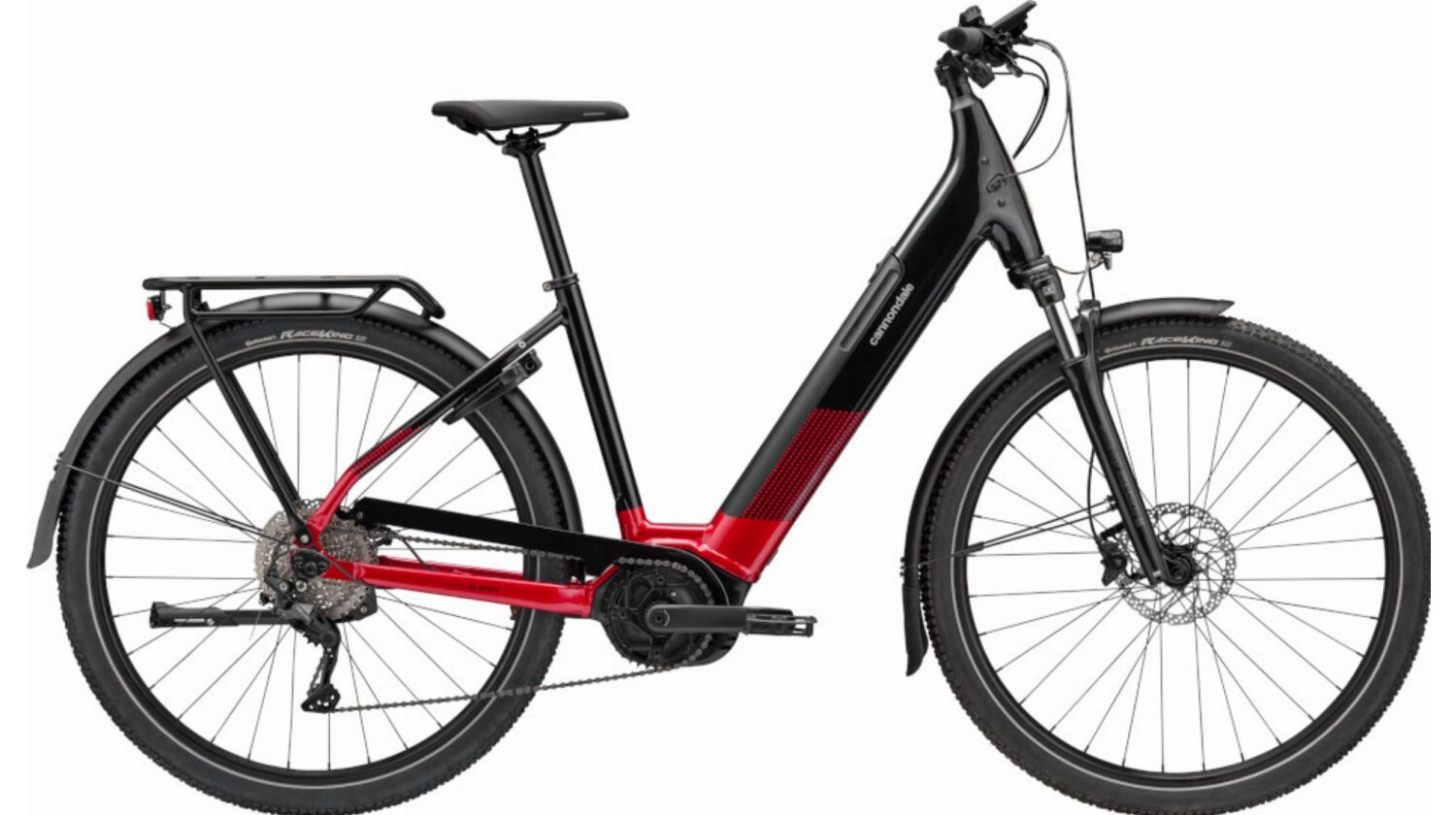 Cannondale Tesoro Neo X 2 625 Wh E-Bike Wave candy red