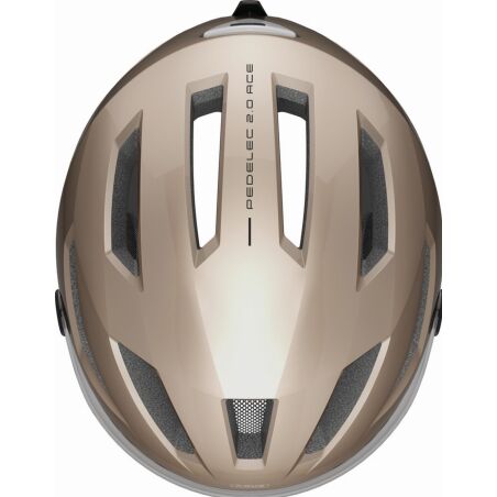 Abus Pedelec 2.0 Ace Helm champagne gold