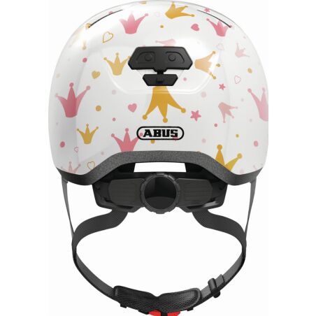 Abus Skurb Kid Kinder-Helm white crowns