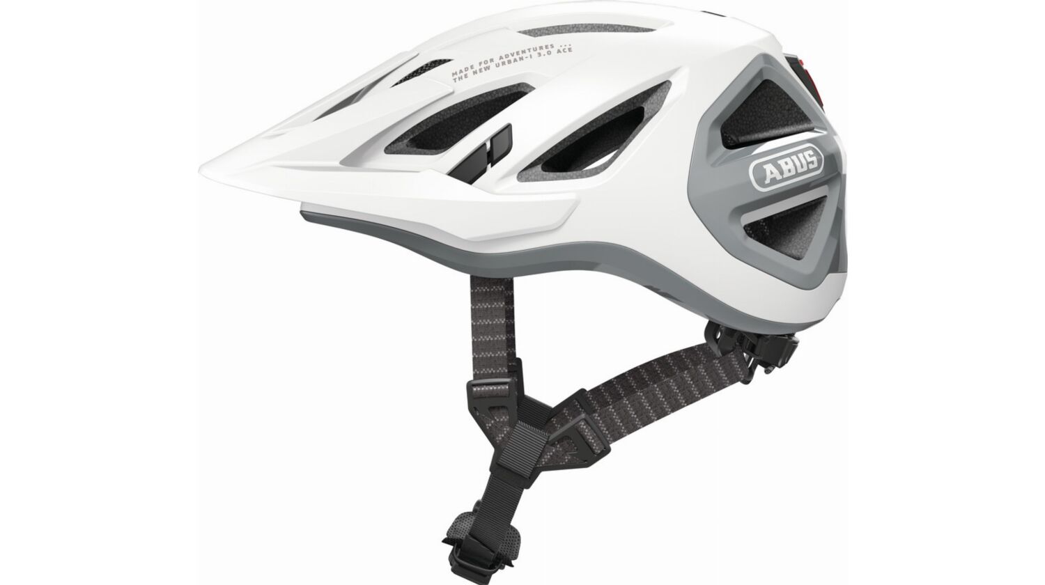 Abus Urban-I 3.0 Ace Helm polar white