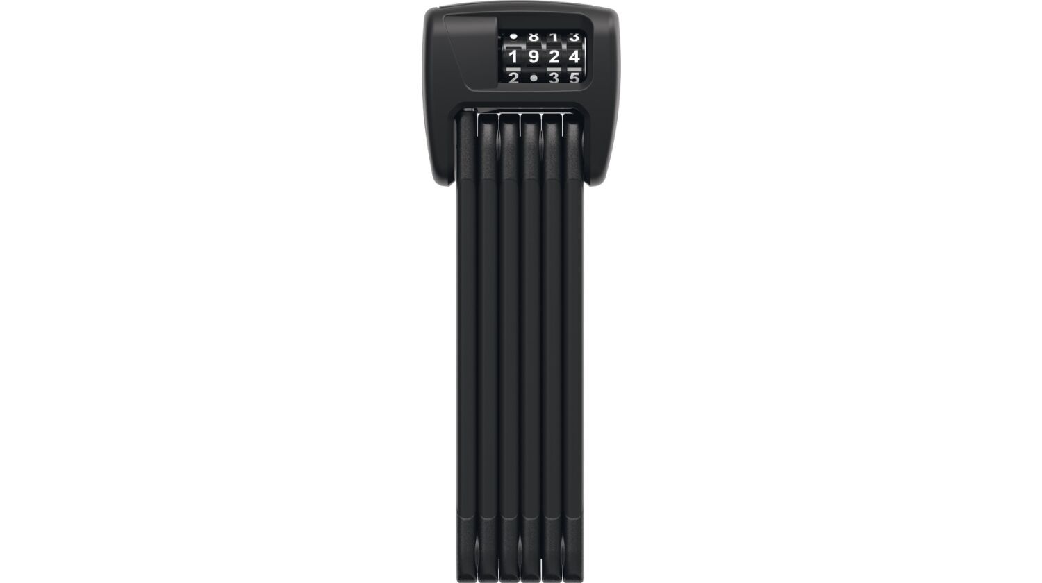 Abus Bordo Combo 6000C/90 BK SH Faltschloss schwarz