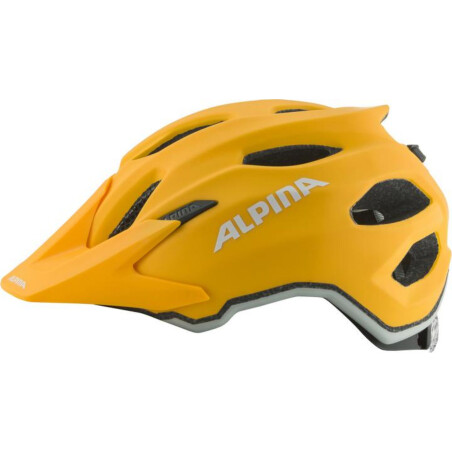 Alpina Carapax Junior Kinder-Helm burned-yellow matt 51-56 cm