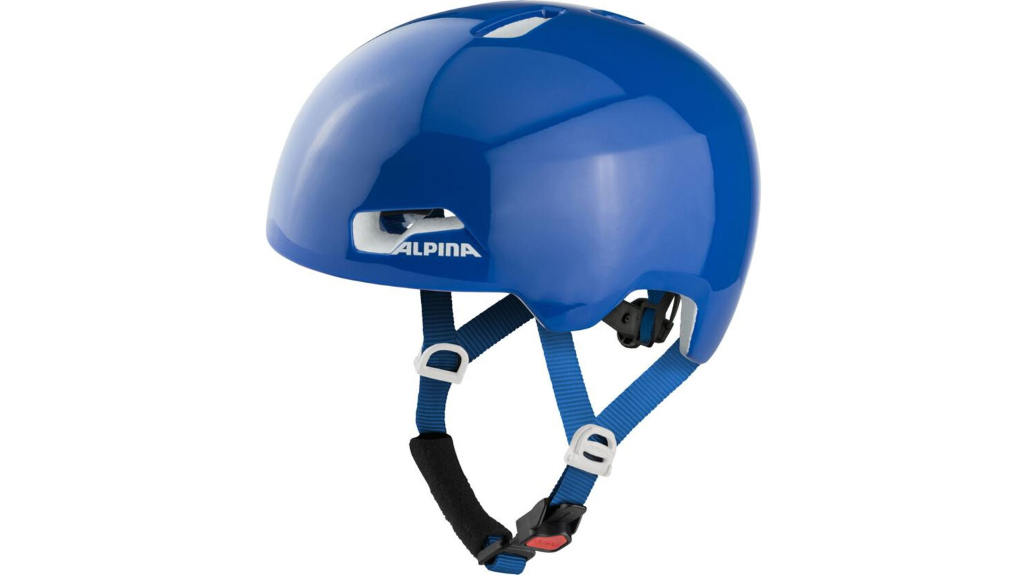 Alpina Hackney Kinder-Helm blue gloss