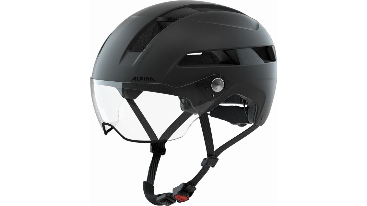 Alpina Soho Visor Helm black matt