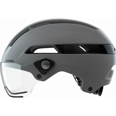 Alpina Soho Visor Helm coffee-grey matt