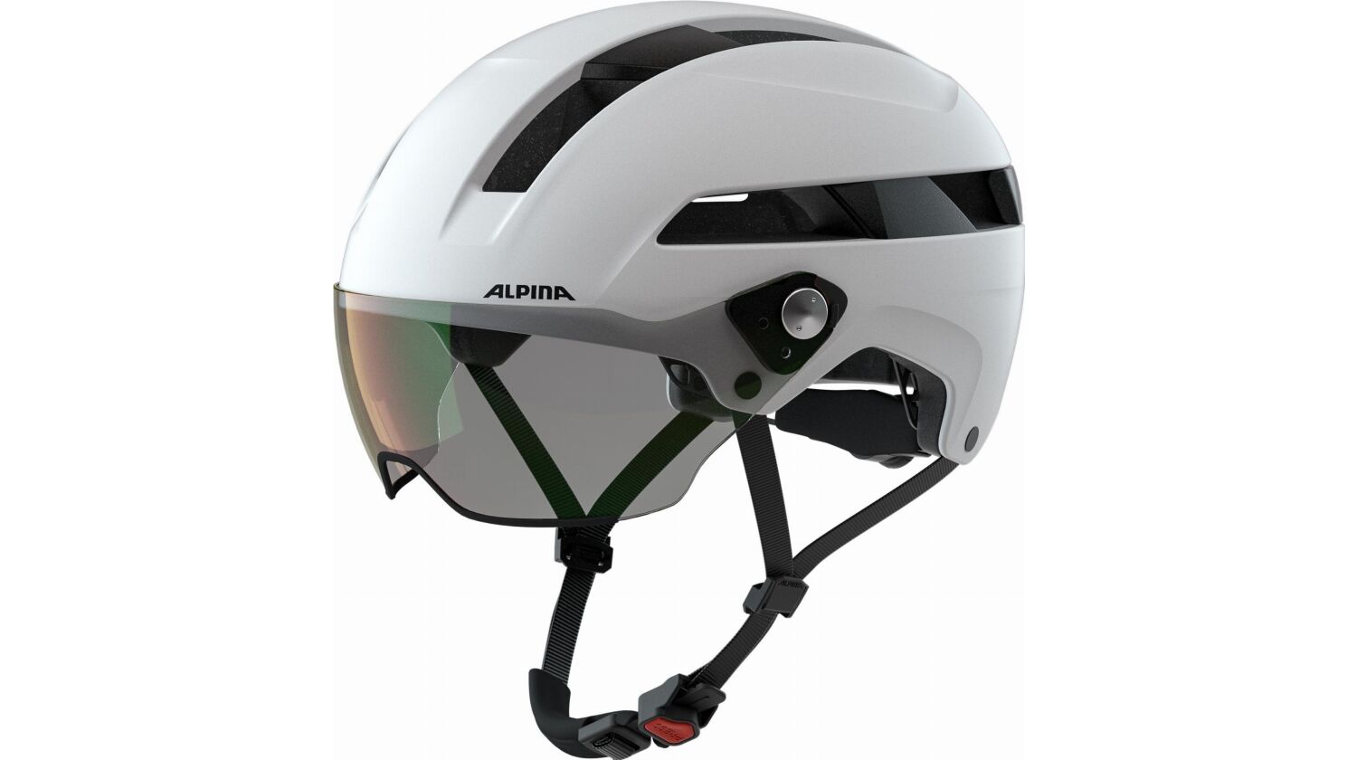 Alpina Soho Visor V Helm white matt