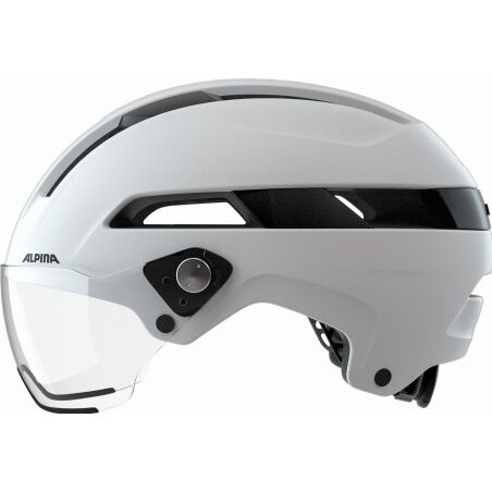 Alpina Soho Visor Helm white matt