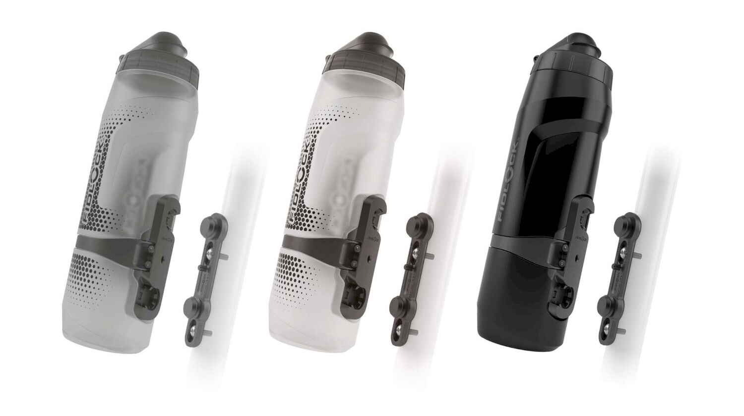 Fidlock Trinkflaschen 800 ml Set Twist inkl. bike base