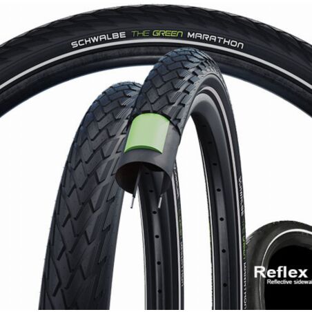 Schwalbe Marathon Tour E-25 GreenGuard, Performance Line,...