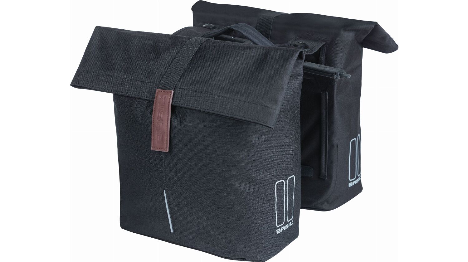 Basil City Mik Hinterradtasche schwarz 28 - 32 L