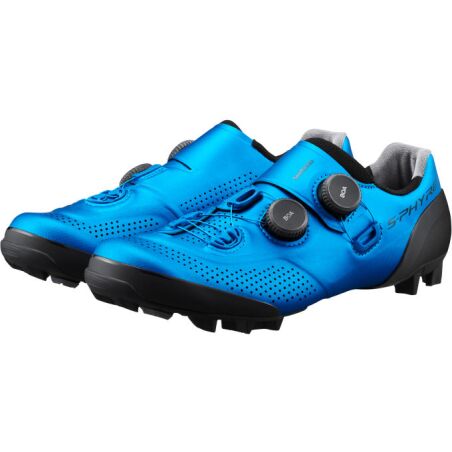 Shimano XC902 S-Phyre MTB-Schuhe breite Ausf&uuml;hrung blue