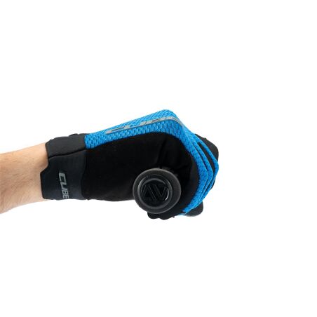 Cube Gravity X Actionteam Handschuhe lang blue