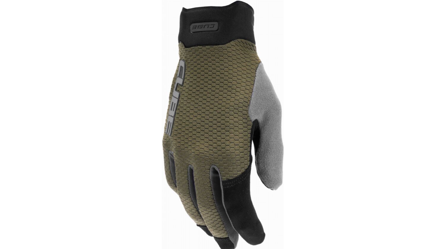 Cube Gravity TM Handschuhe lang olive´n´grey