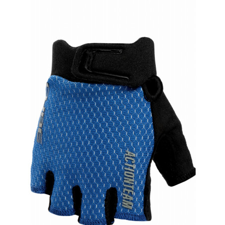 Cube Rookie X Actionteam Handschuhe kurz blue