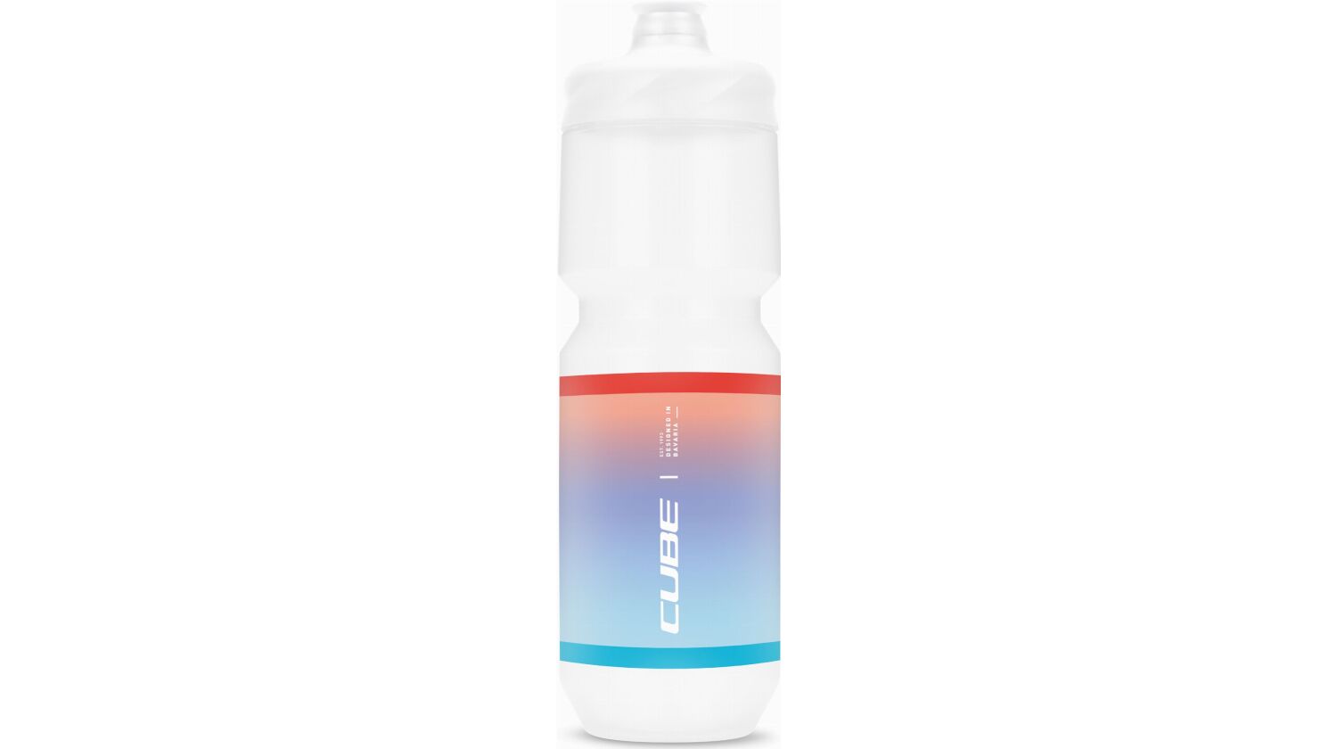 Cube Trinkflasche Flow DS Teamline white´n´blue´n´red 750 ml