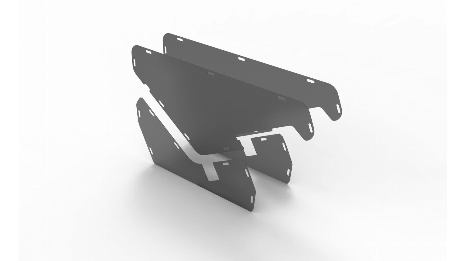 Cube Seitenschutz Longtail black 675 mm x 295 mm x 0,75 mm
