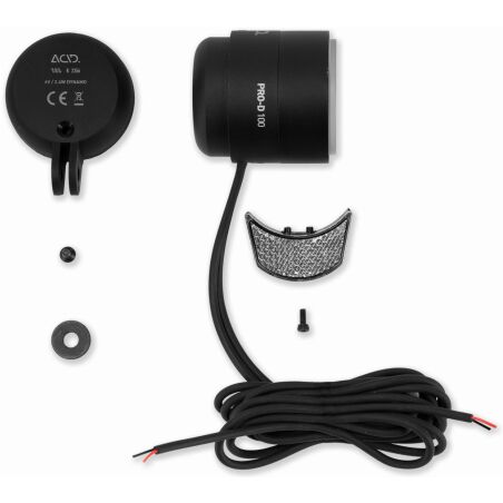 Acid Dynamo Frontlicht Pro-D 100 Lux black