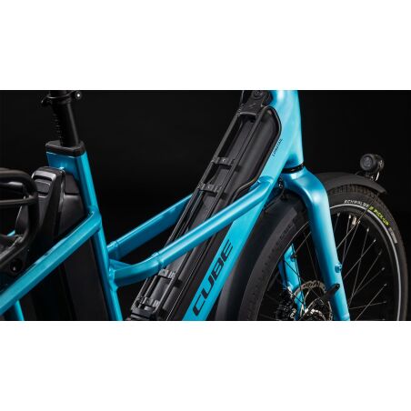 Cube Longtail Hybrid 725 Wh E-Bike Transport 26&quot; blue&acute;n&acute;reflex one size