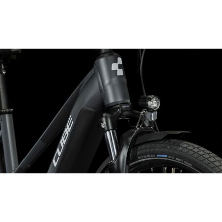 Cube Touring Hybrid One 625 Wh E-Bike Trapeze 28&quot; grey&acute;n&acute;white