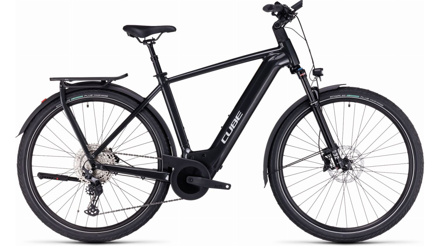 Cube Kathmandu Hybrid EXC 750 Wh E-Bike Diamant 28" grey´n´silver