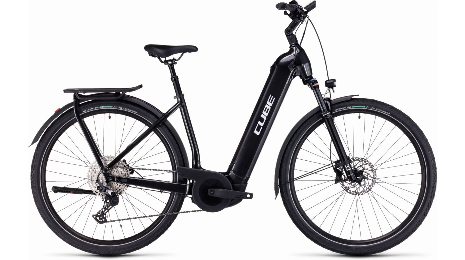 Cube Kathmandu Hybrid EXC 750 Wh E-Bike Easy Entry 28" grey´n´silver