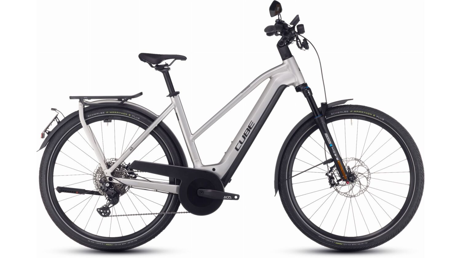 Cube Kathmandu Hybrid 45 750 Wh E-Bike Trapeze 28" grey´n´reflex