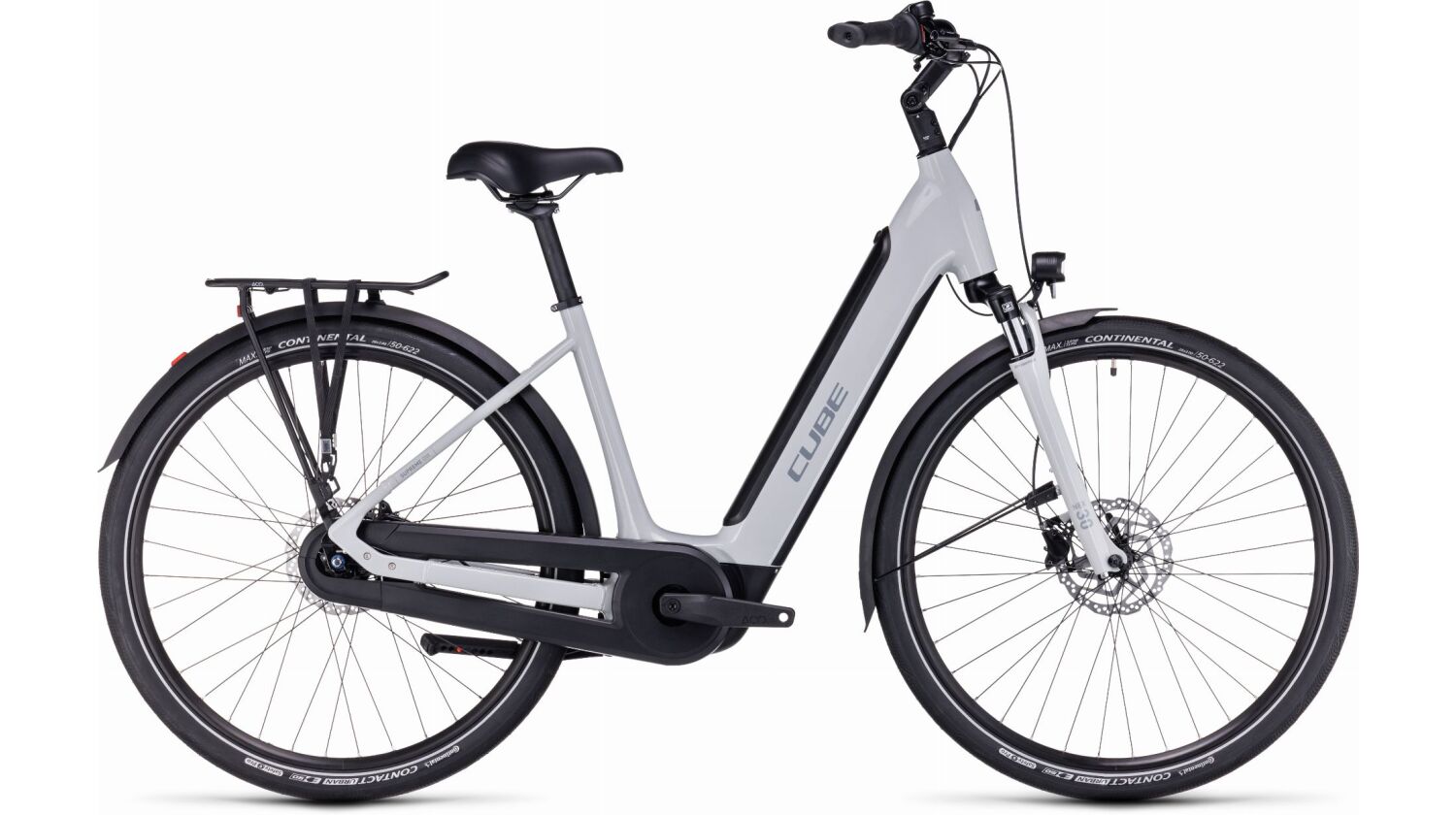 Cube Supreme Hybrid One 500 Wh E-Bike Easy Entry grey´n´grey