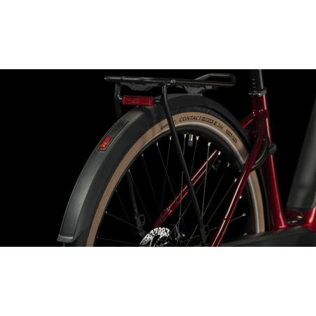 Cube Supreme Hybrid Pro 500 Wh E-Bike Easy Entry red&acute;n&acute;black